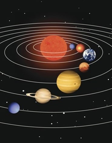 طول مدار سیارات منظومه شمسی چقدر است؟