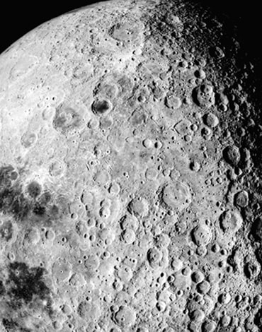 سمت پنهان ماه با تلسکوپ رصد می‌شود