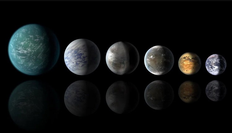 مقایسه‌ای بین برخی سیارات فراخورشیدی شبه زمین