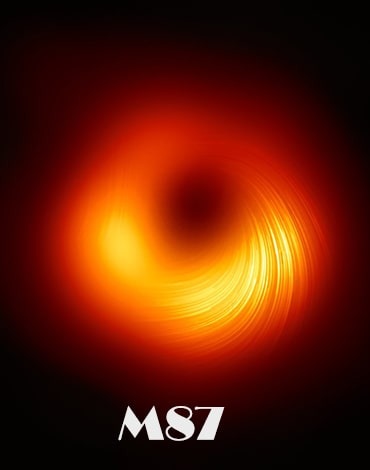 تصویر جدید از سیاهچاله M87