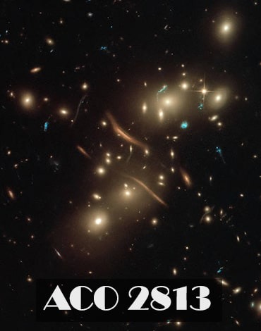 شکوه خوشه کهکشانی Abell 2813 از نگاه هابل