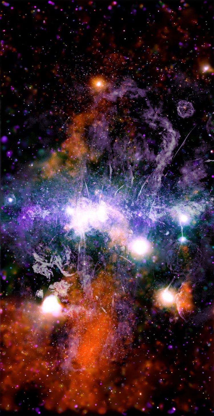 تصویر پانوراما از مرکز کهکشان راه شیری