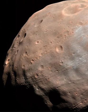 نمونه‌برداری از فوبوس، قمر مریخ