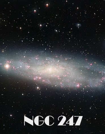 رصد ۱۵ ستاره متغیر جدید در کهکشان NGC 247