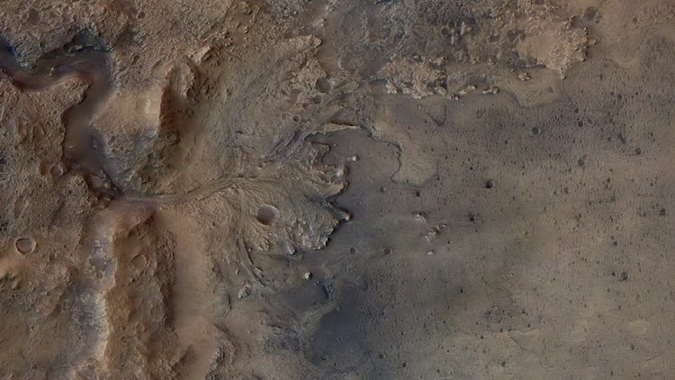 دهانه جزرو در مریخ