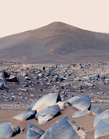 مریخ نورد استقامت و ثبت عکسی زیبا از سطح مریخ