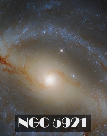 کهکشان مارپیچی میله‌ای NGC 5921