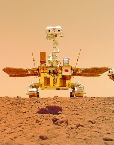 کاوش ژورانگ در مریخ
