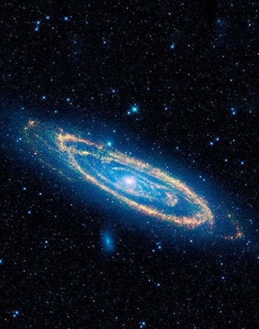 تصویر ناسا از کهکشان آندرومدا