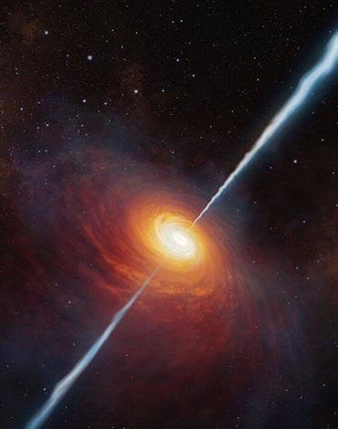 سیاه‌چاله‌ای که در هر ثانیه یک زمین می‌بلعد!