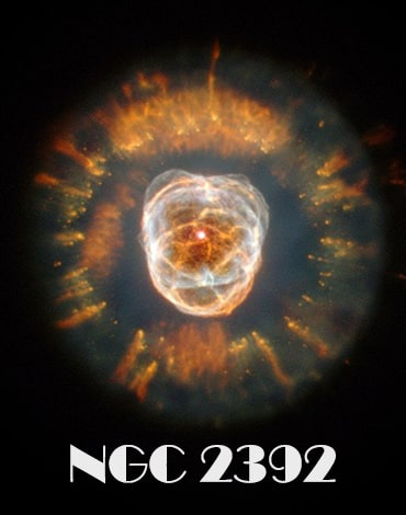 سونیفیکیشن سحابی اسکیمو (NGC 2392)