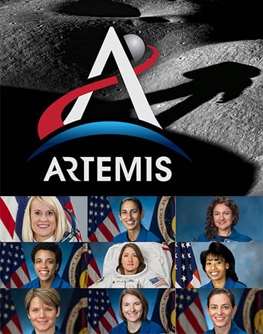 فهرست ناسا از زنان کاندیدای اعزام به ماه در مأموریت آرتمیس