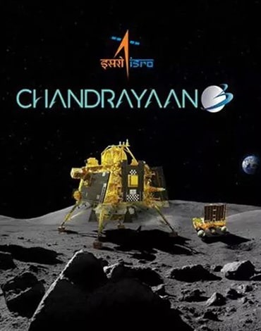 فرود کاوشگر چاندرایان-۳ روی قطب جنوب ماه