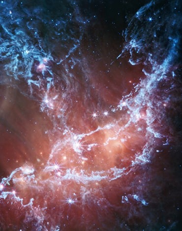 عکس جدید تلسکوپ فضایی جیمز وب از NGC 346