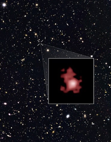 رصد سیاهچالۀ کهکشان GN-z11 توسط جیمز وب