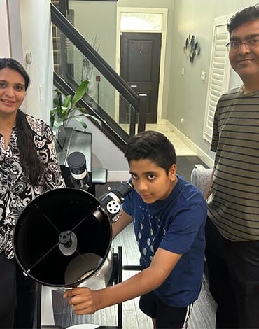 کشف ۲ سیارک جدید توسط نوجوان ۱۲ ساله کانادایی