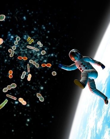 فضانوردان آینده لباس‌هایی از جنس باکتری می‌پوشند!